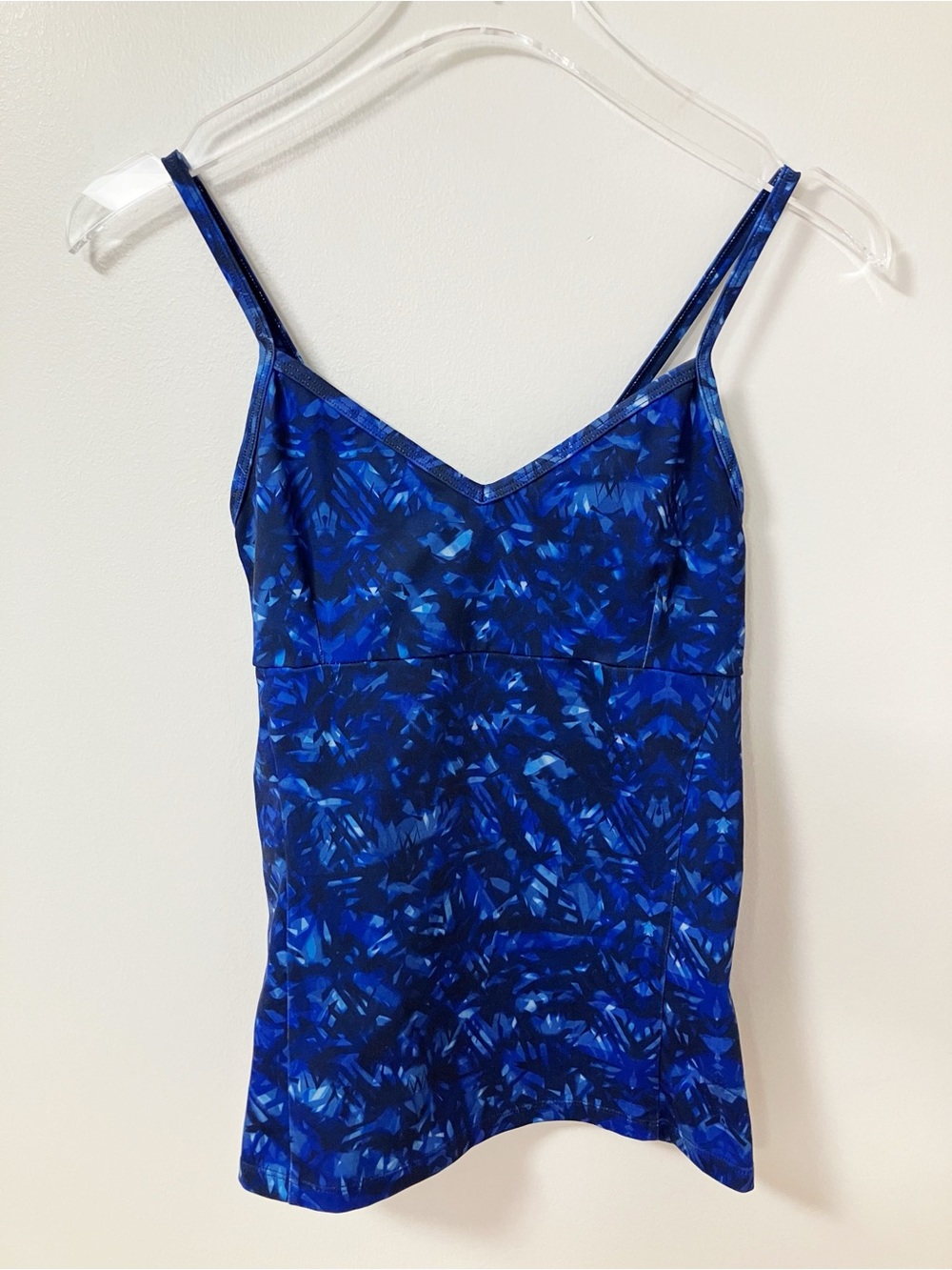 Alo Yoga | Blue Lure Kaleidoscope Tank Top M Athletic Gym Running Workout